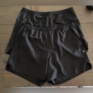 Men’s Old Navy Black Athletic Shorts Lightweight Moisture-Wicking, Medium